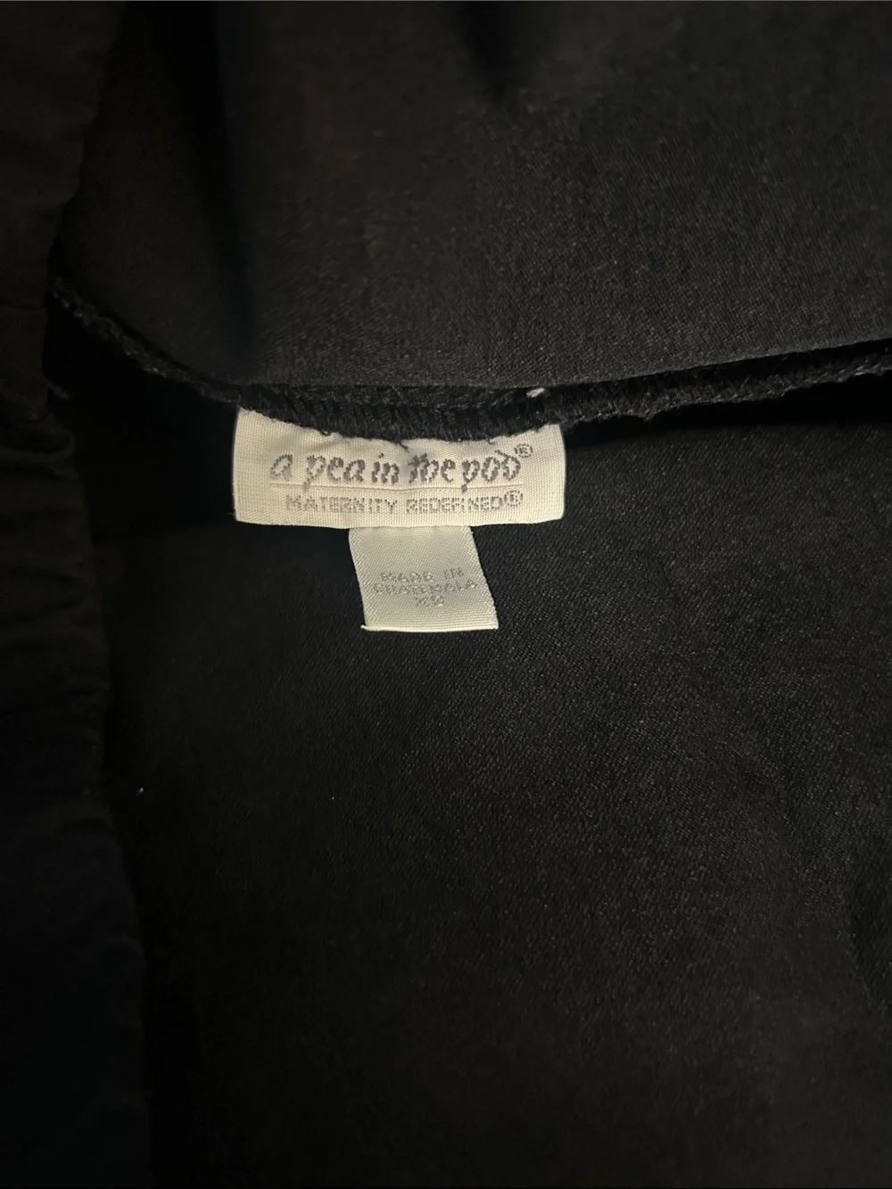 A Pea in the Pod Maternity Black Pencil Skirt Size XS - Picture 4 of 4